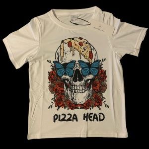 Custom Pizza Head Tee